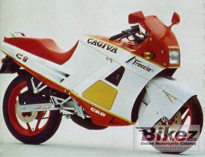 1988 cagiva 125 c 9 freccia photo